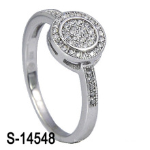 El anillo más nuevo de plata de Weding de la joyería 925 de la manera del estilo (S-14548. JPG)